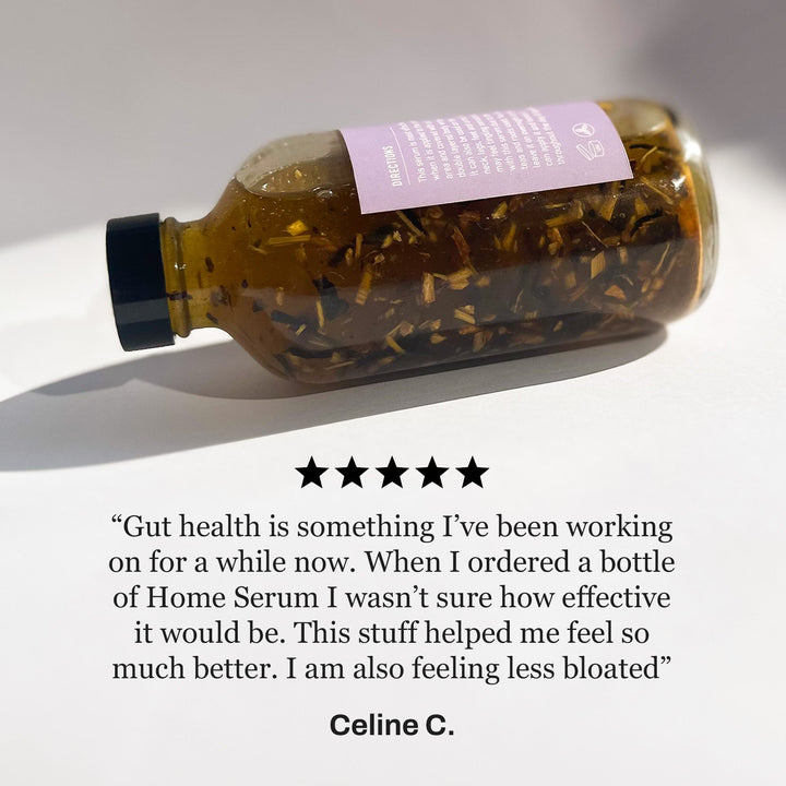 HOME: Enhanced Castor Oil Serum for Digestive and Lymphatic Health