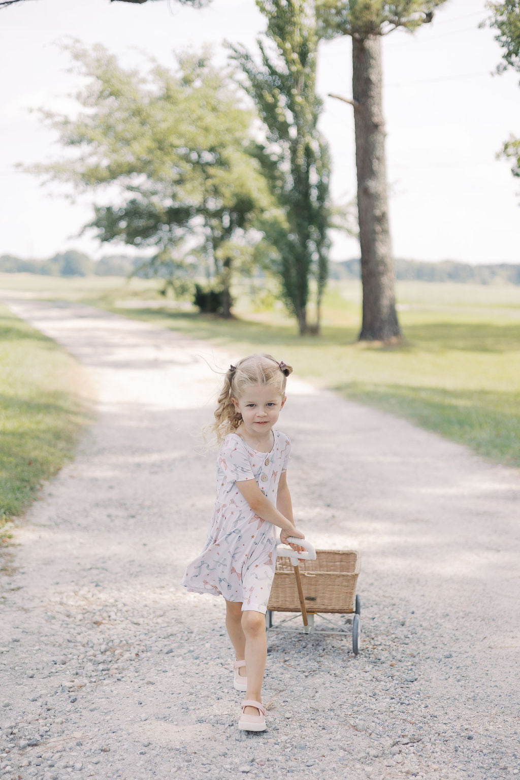 Ribbon Button Dress