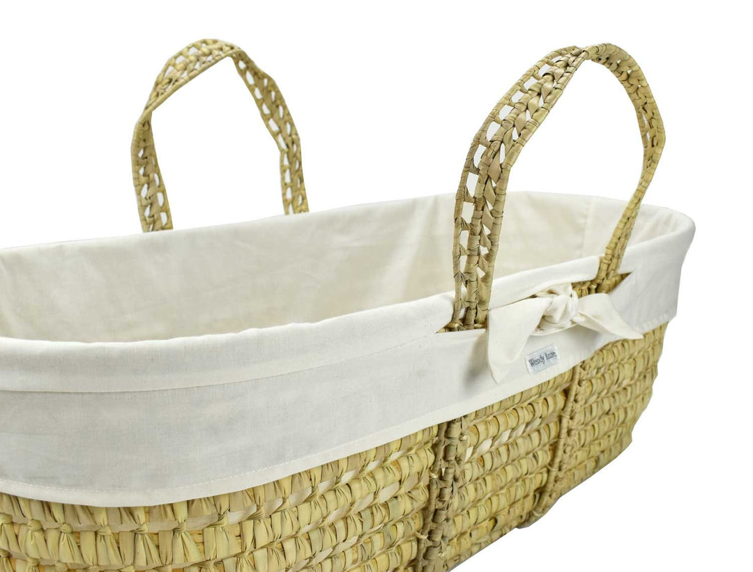 Modern Style Liner Cover ONLY for Palm Moses Basket - Custom Made