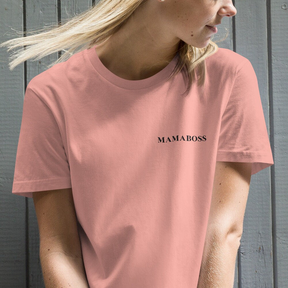 Organic cotton t-shirt dress, Emboidery t-shirt dress, short dress, pink dress, summer dress, select your color and size