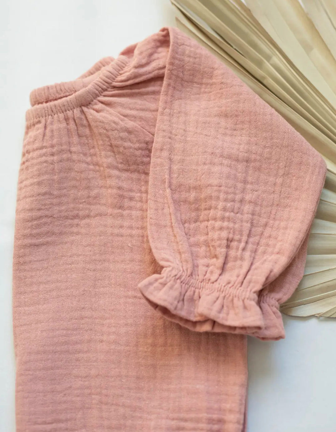 Organic Cotton Double Gauze Bubble Romper – Oversized Baby Romper