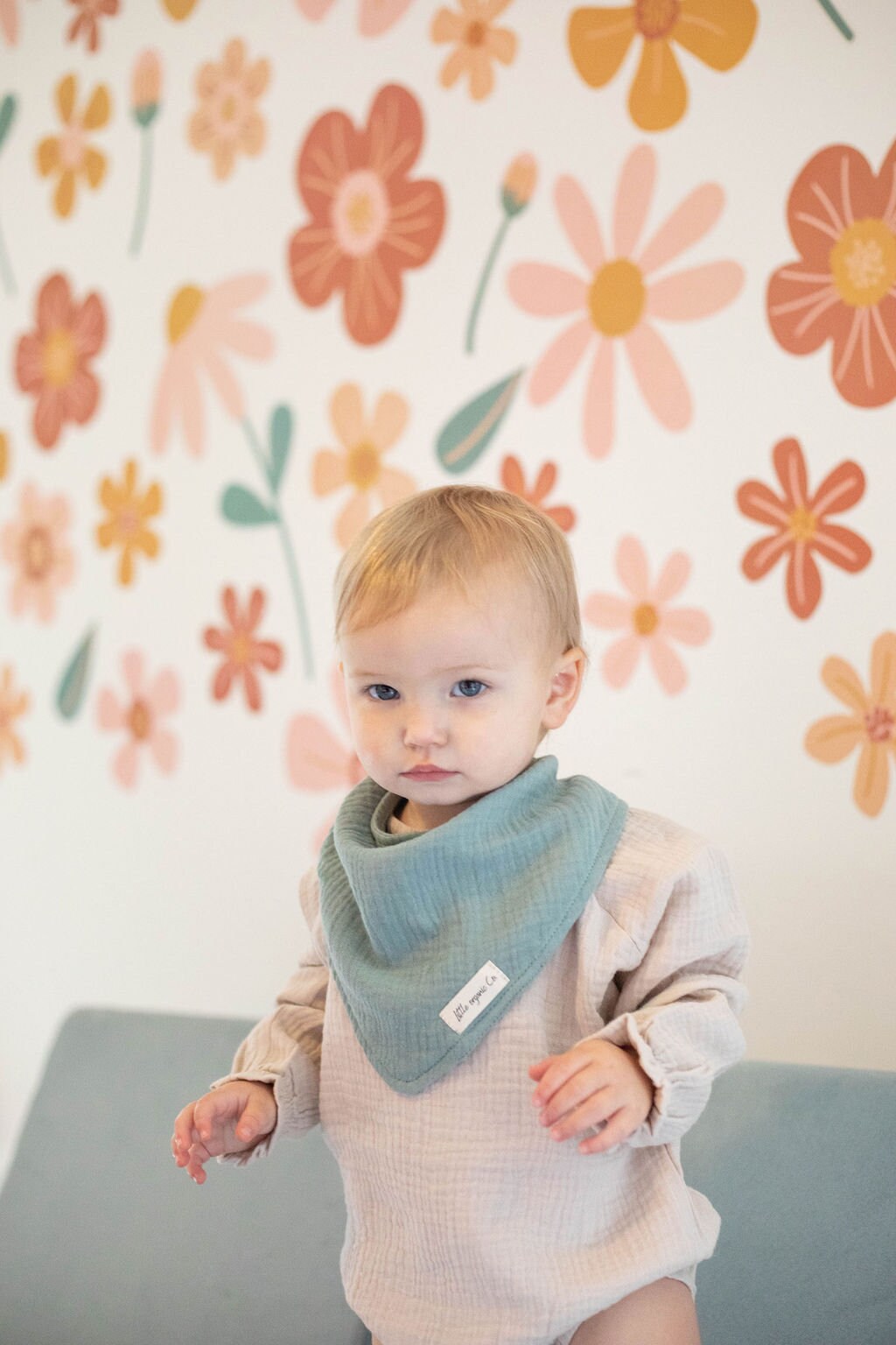 Organic Cotton Double Gauze Bubble Romper – Oversized Baby Romper