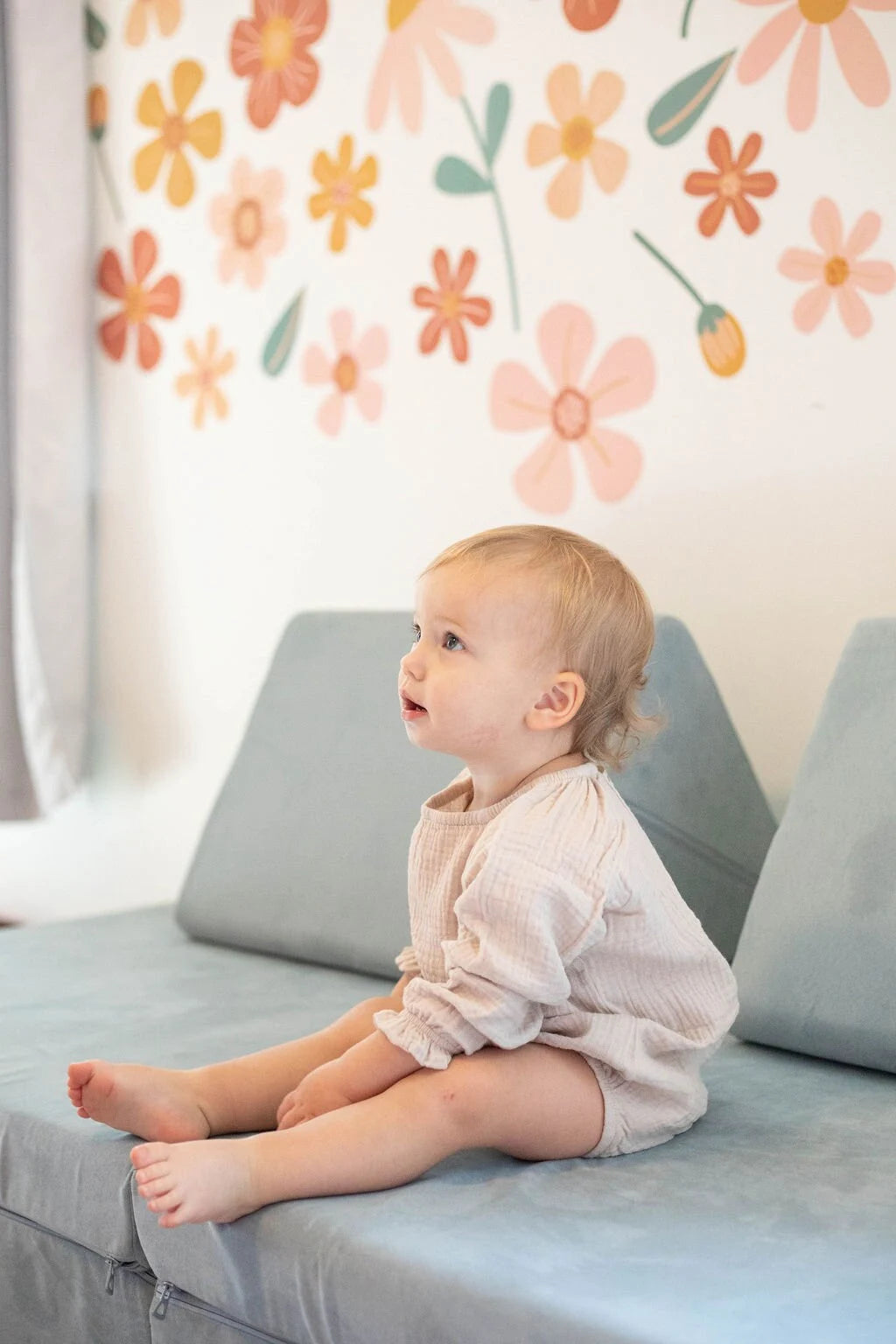 Organic Cotton Double Gauze Bubble Romper – Oversized Baby Romper