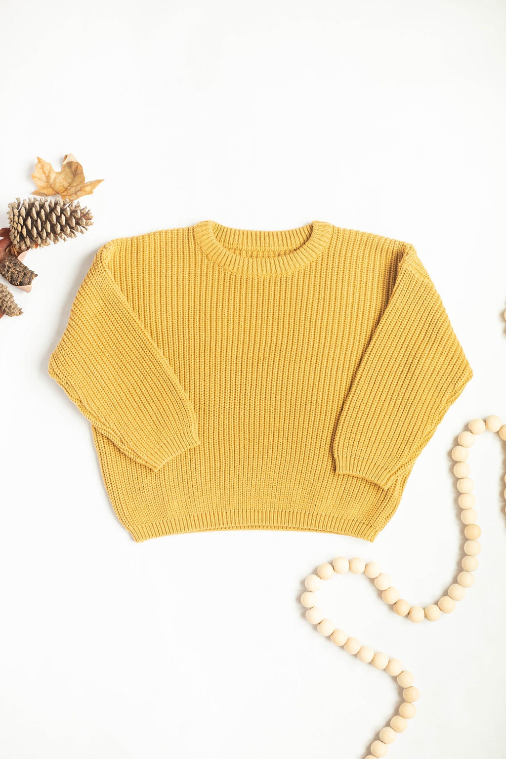 Chunky Knitted sweater for baby boy/girl, Dressy oversized top neutral oversized thick children's sweater, baby shower gifts for newborn