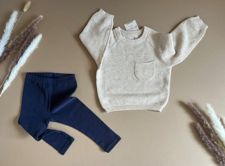 Baby leggings, Toddler Soft ribbed cotton, Neutral closing for babies unisex colors soft and stretchy, baby shower gift, newborn babie gift