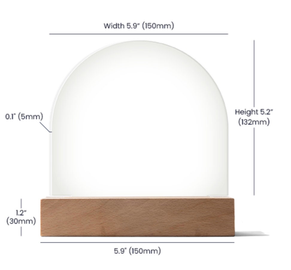 Floral Moon Nightlight
