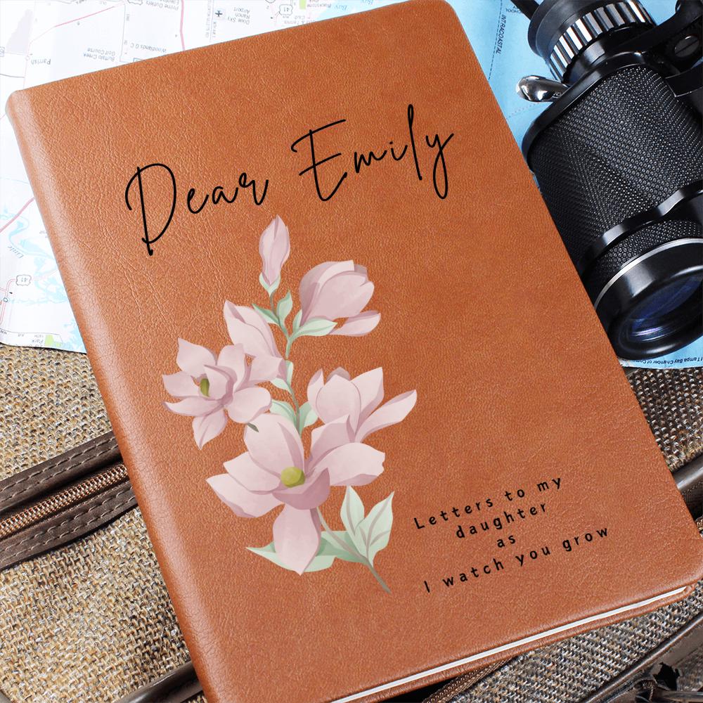 Letters to My Daughter, Personalized Journal, Dear Daughter Journal Birthday Letters, Custom Journal Notebook Gift for Daughter
