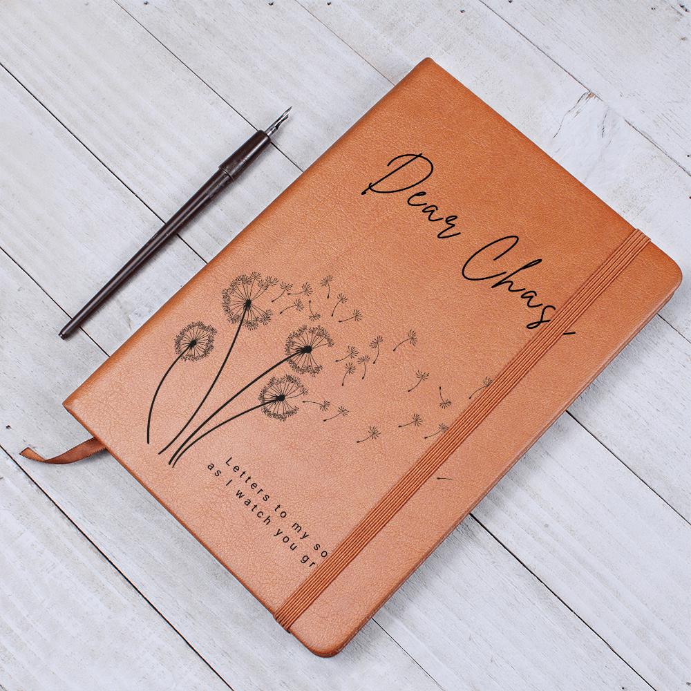 Letters To My Son Personalized Name Notebook, New Grandma Gift, Grandparent Personalized Journal, Grandma Memory Book, Grandpa book