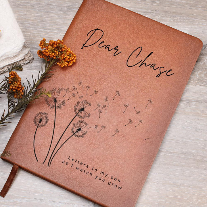 Letters To My Son Personalized Name Notebook, New Grandma Gift, Grandparent Personalized Journal, Grandma Memory Book, Grandpa book