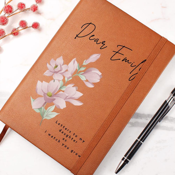 Letters to My Daughter, Personalized Journal, Dear Daughter Journal Birthday Letters, Custom Journal Notebook Gift for Daughter