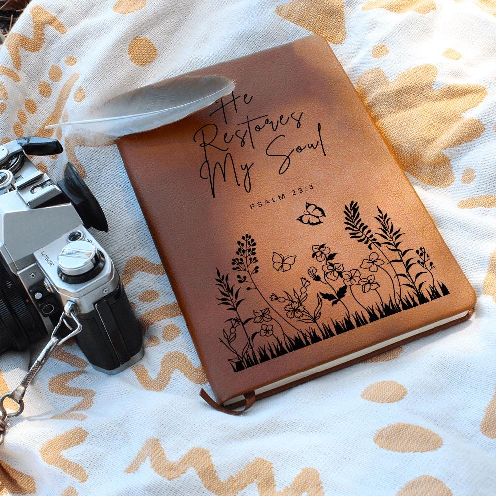 Christian Gifts for Women Gratitude Journal, Prayer Journal for Women, Personalized Leather Prayer book, Church Notes Sermon Notebook
