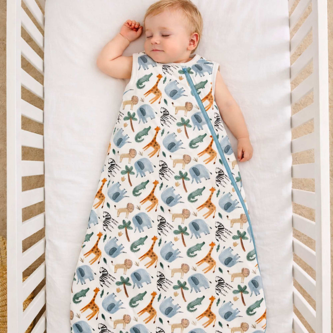 One &amp; Done Sleep Sack - Safari Animals