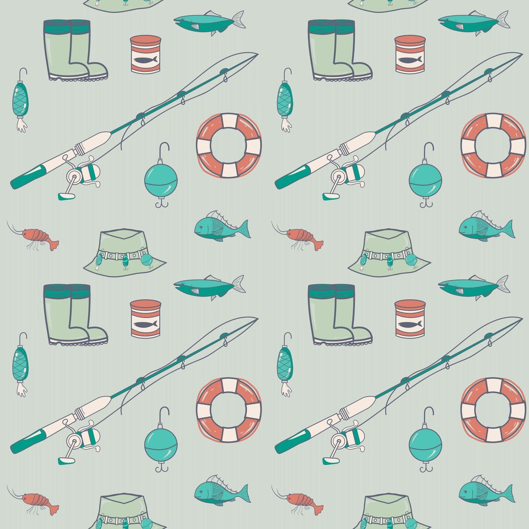 Fishing Poles Polo Romper