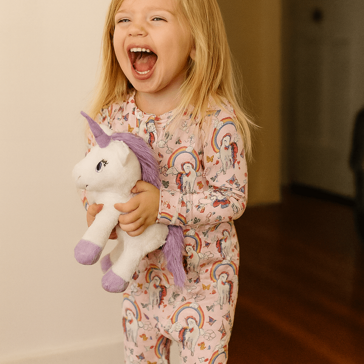 Rainbow Bright Convertible Romper