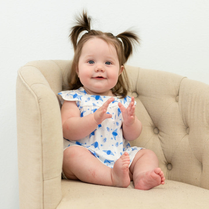 Ruffle Dress with Bloomer