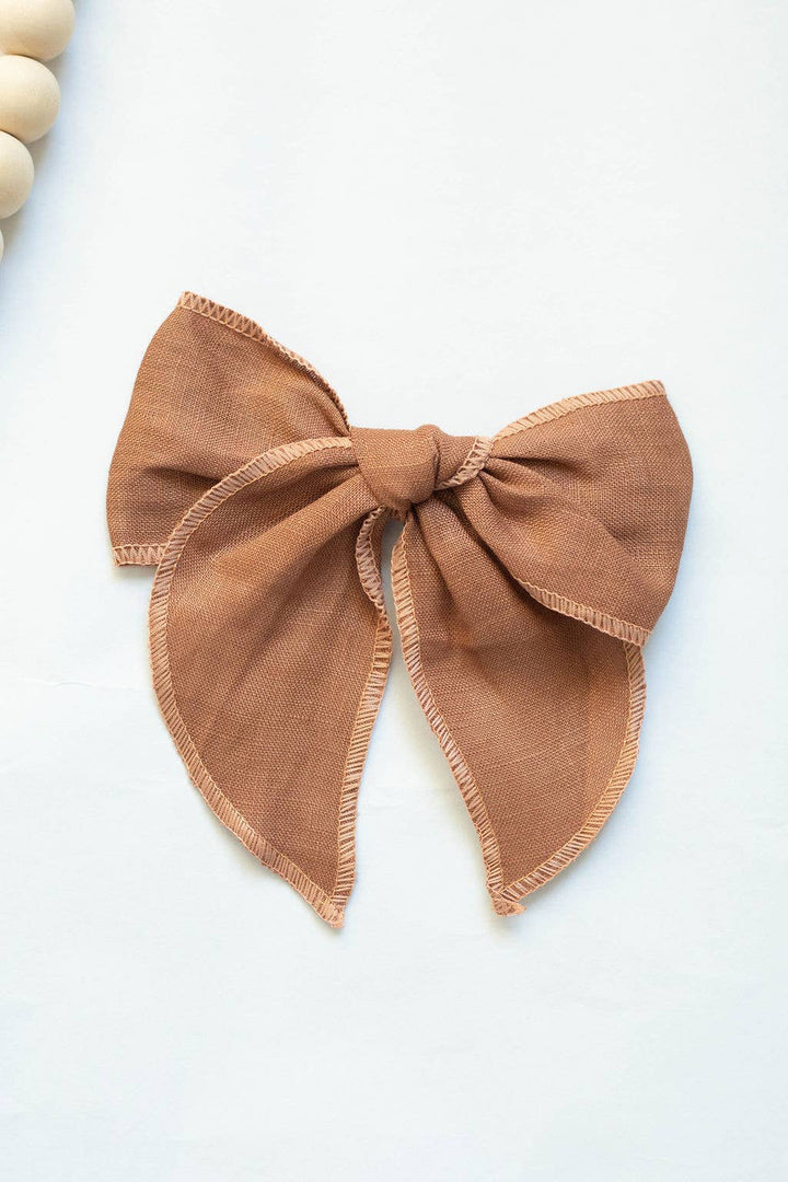 Light Brown - Linen Fable bows