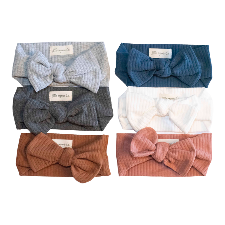 Baby Bow Wrap Headbands