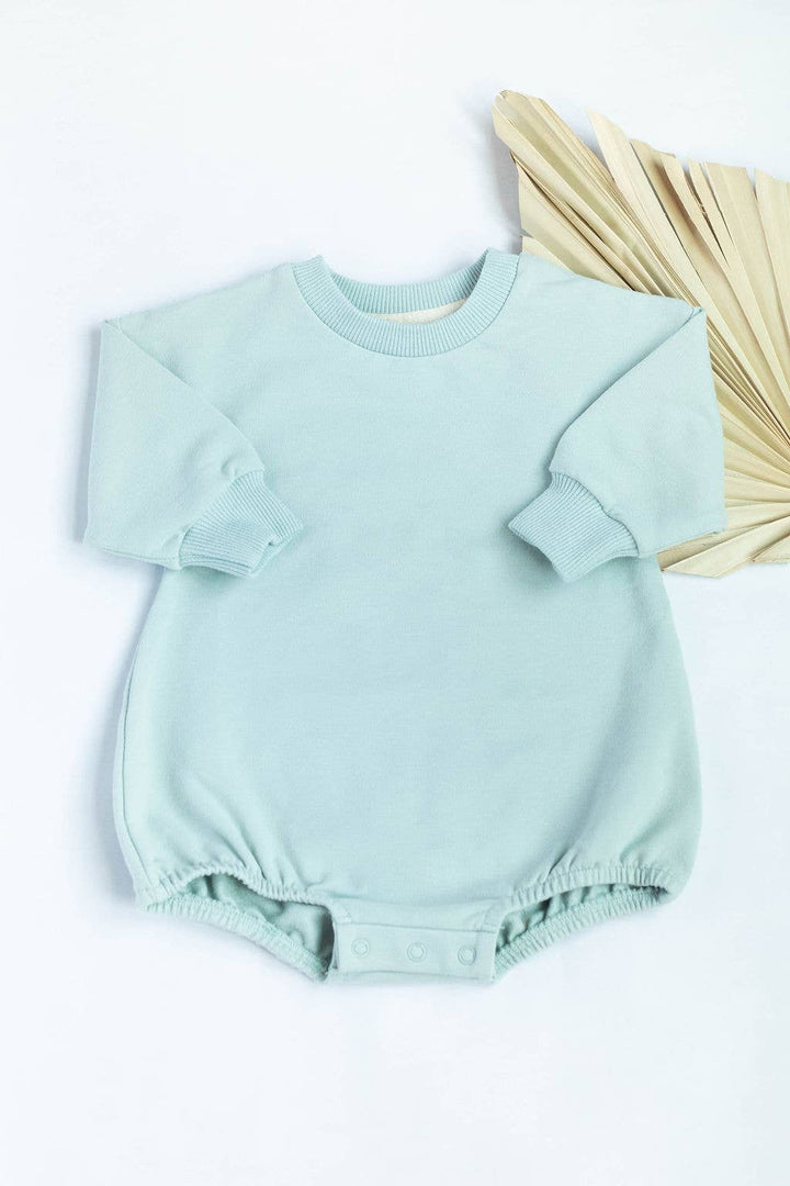 Oversized Sweatshirt  Bubble Romper for baby and toddlers