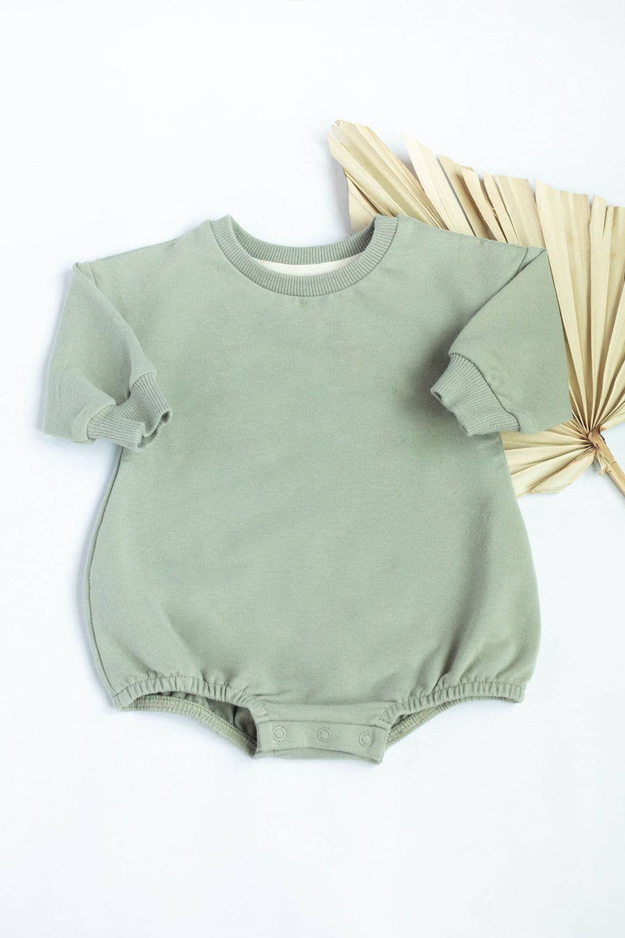 Organic Short Bubble Romper - Coral Stripes main image 1