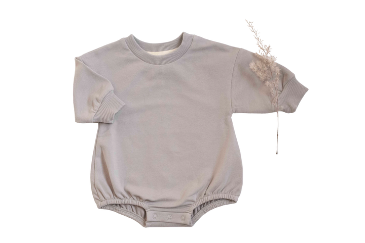 Oversized Sweatshirt  Bubble Romper for baby and toddlers