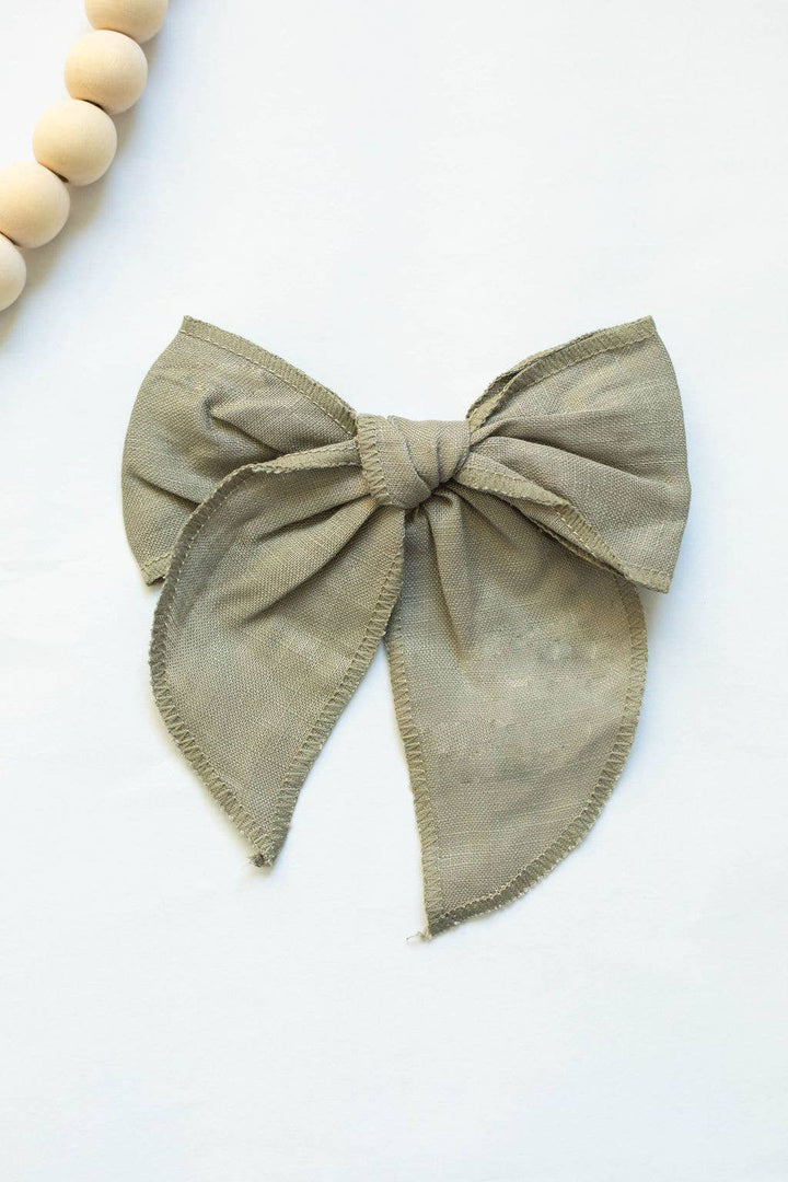 Light Brown - Linen Fable bows